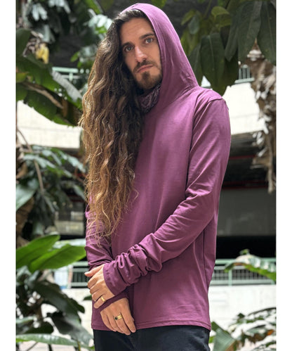 Kusary Long Sleeve Shirt with Hood