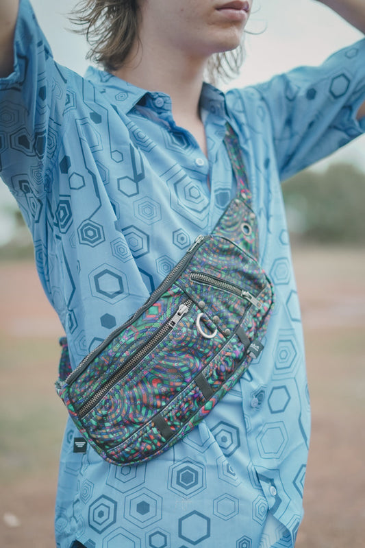 Aztec Bag  Mycelium Print