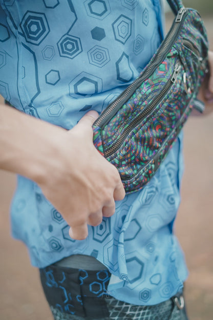Aztec Bag  Mycelium Print