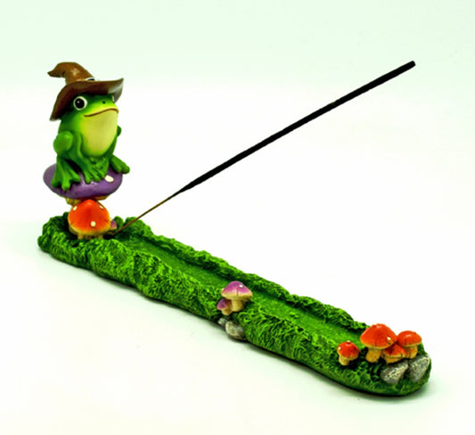 Magical Frog Incense Burner - 10"