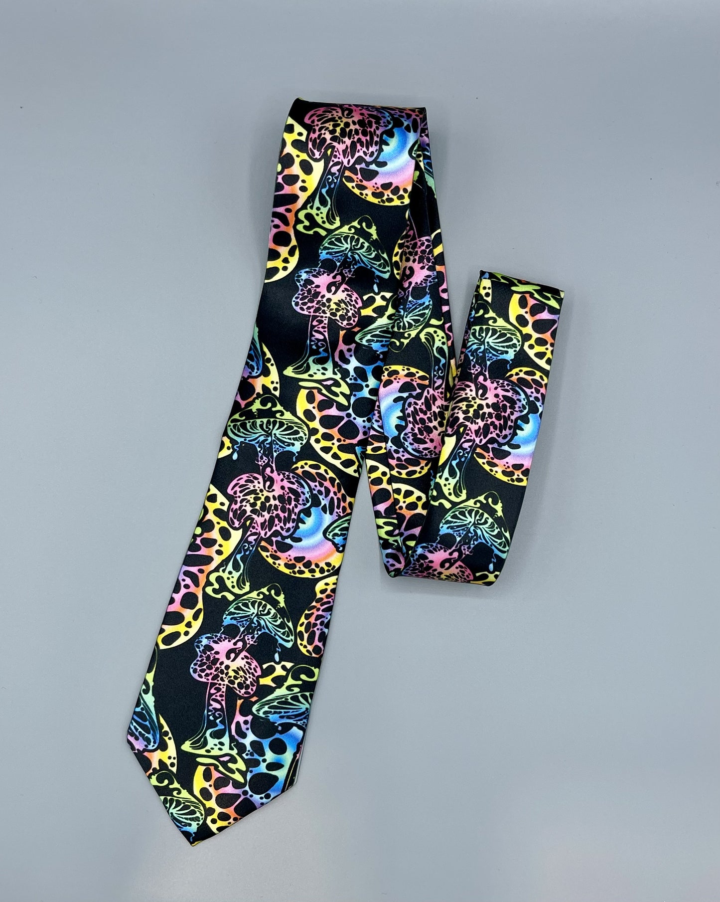 Neon Mushroom Tie