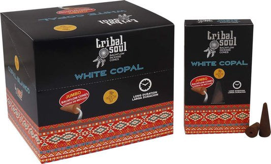 Tribal Soul Backflow Incense - White Copal