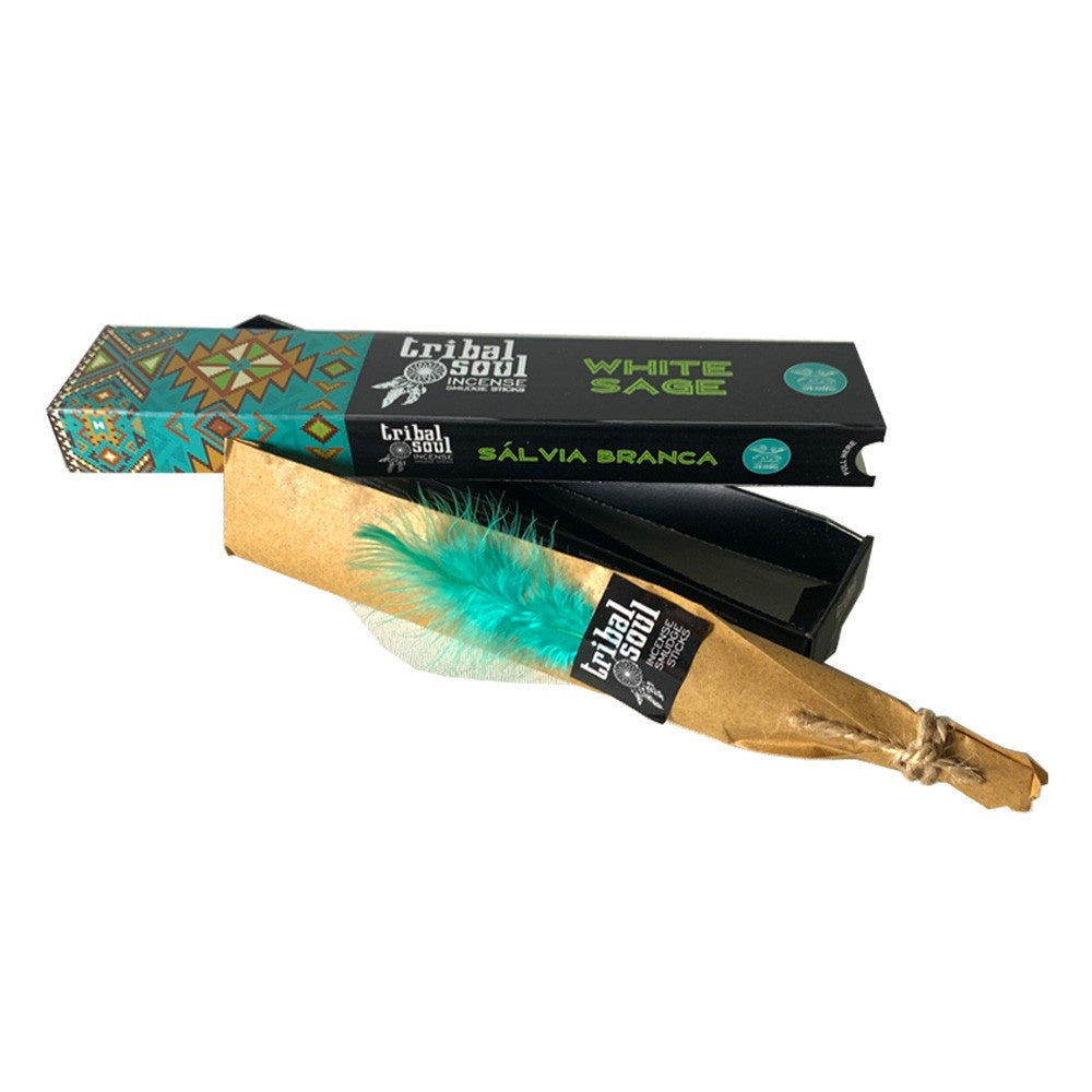 White Sage – Tribal Soul 15gms Incense Sticks