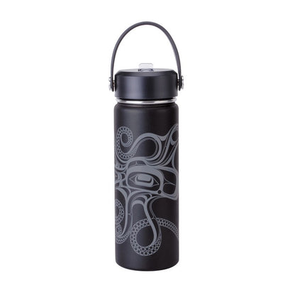 Wide Mouth Insulated Bottles - Octopus (Nuu) by Ernest Swanson, 21 oz