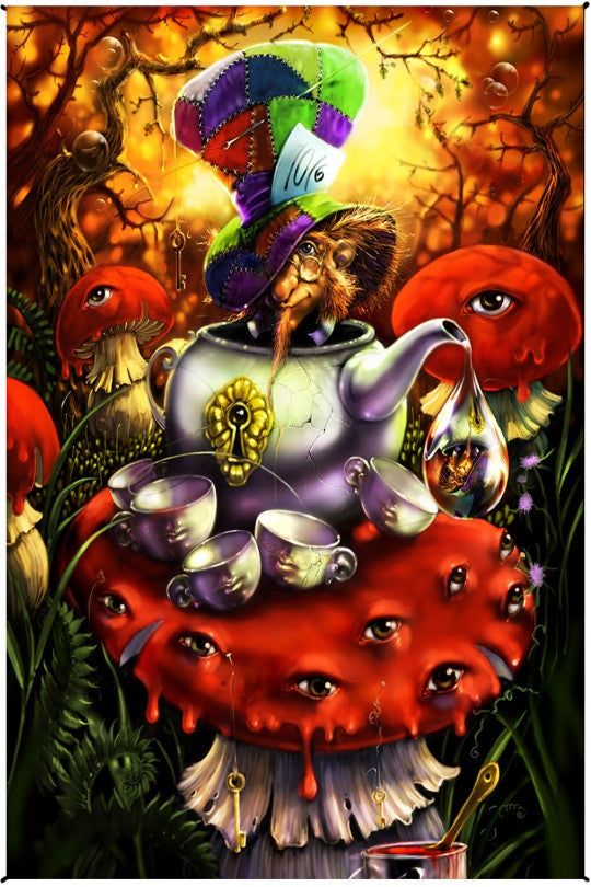 Mini RB Mad Hatter Art Tap