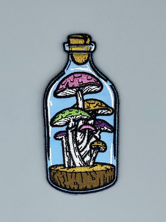 Patch Mushroom in a Bottle