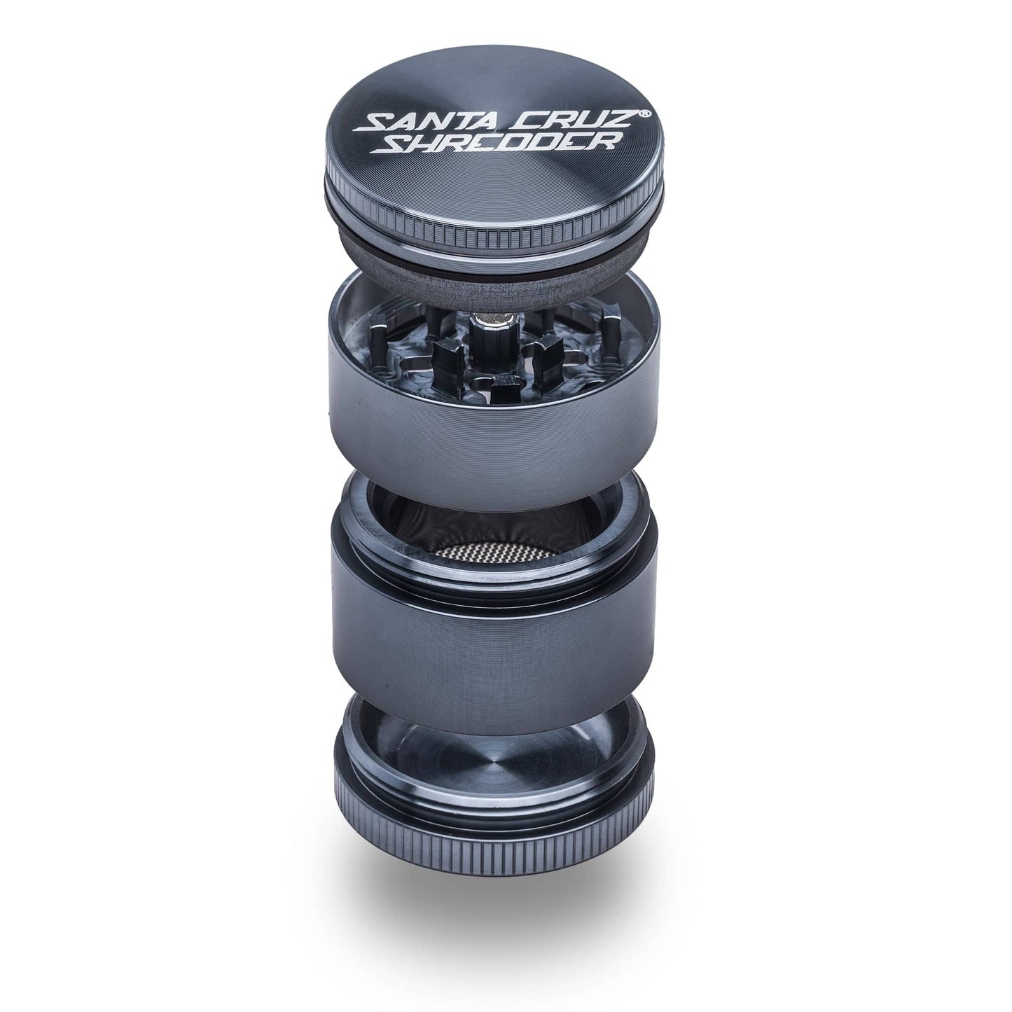 Santa Cruz Shredder Small 4-Piece Pollinator 1.5" - Gunmetal Grey