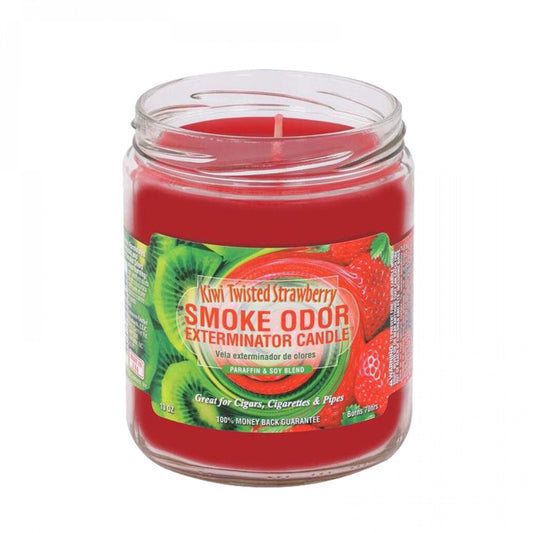 Smoke Odor 13oz Candle - Kiwi Twisted Strawberry