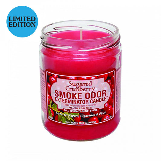 13oz Smoke Odor Sugared Cranberry Exterminator Candle *LIMITED ED"