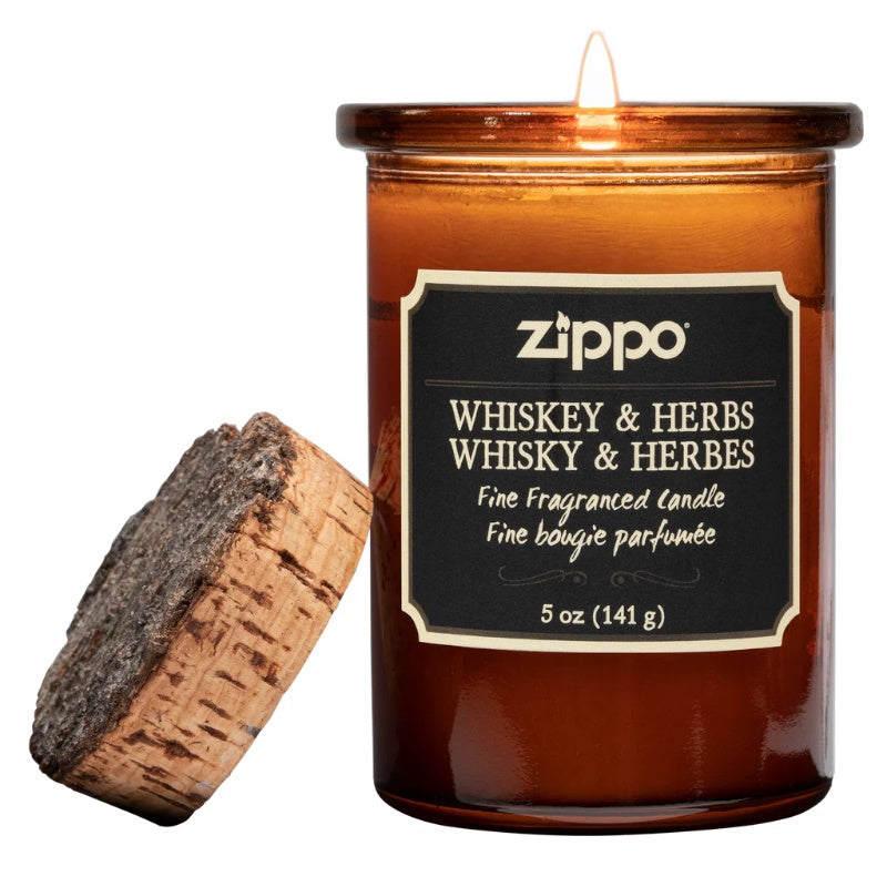 ZIPPO CANDLE WHISKEY & HERB 5oz